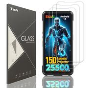 Tzstz 3 piezas vidrio templado protector de pantalla para Ulefone Armor 34 Pro/34 Pro+/34/33/33 Pro 6.95" dureza 9H anti arañazos HD película protectora de pantalla