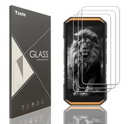 Tzstz 3 piezas vidrio templado protector de pantalla para Ulefone Armor X32 /X32 Pro Dureza 9H Anti Arañazos HD película protectora de pantalla