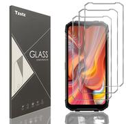 Tzstz Protectores de pantalla de vidrio templado, paquete de 3, adecuados para Doogee S96 Pro/Doogee S96 GT, dureza 9H, resistentes a los arañazos