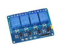 TZT 5V 12V1 2 4 6 Módulo de relé 8 canales con salida optoacoplador 1 vías(24v 4 Channel Relay)