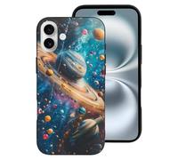 TZTTZT - Funda compatible con iPhone 16 Plus - Funda de teléfono suave y colorida de moda para iPhone 16 Plus, bonita para mujeres y hombres