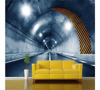 Tzxztt Creatividad Tridimensional Túnel Espacio Extensión Moderno Papel Pintado 3D Seda Texturizada Primera Calidad Neutros Material Ideal Para SalóN Dormitorio-430cm×300cm