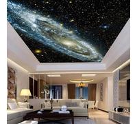Tzxztt Creativo Tridimensional Cosmos Vórtice Cielo Estrellado Papel Pintado 3D Seda Texturizada Primera Calidad Neutros Material Ideal Para SalóN Dormitorio-430cm×300cm
