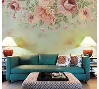 Tzxztt Retro Abstracto Bello Floral Arte Papel Pintado 3D Seda Texturizada Primera Calidad Neutros Material Ideal Para SalóN Dormitorio-300cm×210cm