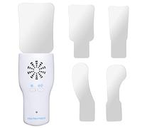 TZZES Espejos para fotografía Dental sin Niebla, Espejo Reflector para ortodoncia Dental, Espejo LED para inspección intraoral con Cargador inalámbrico y Ventilador con 4 Espejos Intercambiables