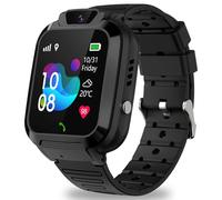 Tzzulsx Reloj Inteligente Niño, Smartwatch Niños GPS y Llamadas, IP68 Impermeable, SOS, Cámara, Chat, Despertador, Clase Modo, Reloj Inteligente GPS y Llamadas, Regalos para Niños y Niñas