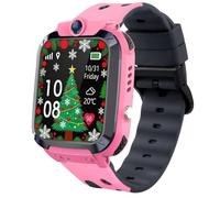 Tzzulsx Reloj Inteligente Niño, Smartwatch Niños GPS y Llamadas, IP68 Impermeable, SOS, Cámara, Chat, Despertador, Clase Modo, Reloj Inteligente GPS y Llamadas, Regalos para Niños y Niñas