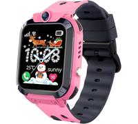 Tzzulsx Reloj Inteligente Niño, Smartwatch Niños GPS y Llamadas, IP68 Impermeable, SOS, Cámara, Chat, Despertador, Clase Modo, Reloj Inteligente GPS y Llamadas, Regalos para Niños y Niñas