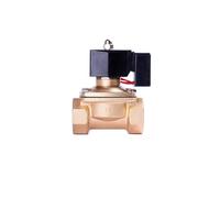 TZZVFRCR Electroválvula de Aire eléctrica de latón, 24 V, 12 V, Normalmente Cerrada, 2 Pulgadas, DN50, Alta Temperatura(Bsp-240vac,2W-50 VITONSEAL)