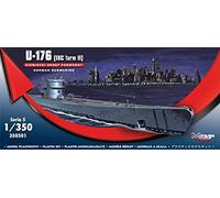 U-107 (torre IXB I) submarino alemán (1: 350)