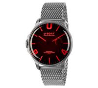 U-boat darkmoon 8465/a Reloj para Hombre Analógico de Cuarzo con Brazalete de Goma 8465/A