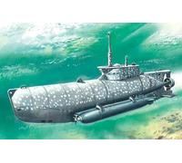 u-Boat Type Xxviib Seehund (Early ), WWII German Midget Submarine 1 :3 50 Modelo