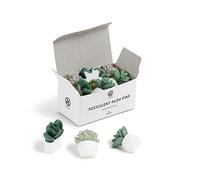U Brands Chinchetas, Metal, Verde, 9 Unidades