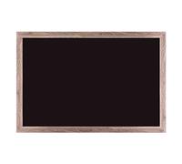 U Brands pizarra magnética para imanes borrable, 91 x 61 cm, marco con efecto madera rústico, superficie mate de calidad superior