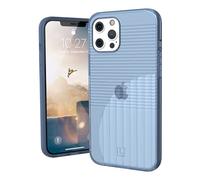 U by UAG [U] Aurora - Funda protectora para Apple iPhone 12 Pro Max, marco suave y cubierta trasera dura, compatible con MagSafe/carga inalámbrica, protección contra caídas de 8 pies, azul suave