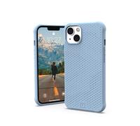 U by UAG [U] Funda Dot compatible con Apple iPhone 13 [Silicona de Soft-Touch, Diseño texturizado, Compatible con carga inalámbrica, Protección contra caídas de 2,4 m] cerulean
