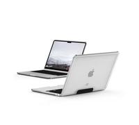 U by UAG [U] Funda Lucent para Apple MacBook Air 13" (M2-2022) Funda [Airsoft Esquinas, Instalación a presión, Resistente a Las caídas] Ice (Transparente)