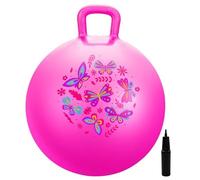 U&C Planet 45 cm Pelotas Saltarinas para Niños 3-8 con Bomba Mariposa