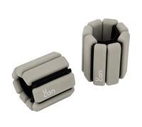 U Can Pesas para Tobillos y Muñecas de Silicona | 0,5, 1 y 1,5 kg | U-Band | Lastres ajustables con velcro para pilates, barre y fitness en casa; silicona suave y cómoda