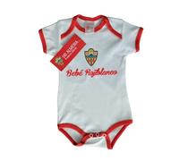 U.D. Almeria , Body Bebe Rojiblanco Unisex, Talla 18.
