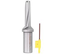 U Drill Shank Bar C25-4D16-67WC03 | Carburo CNC Tool Holder for Fast Water Jet Drilling | Internal Cooling System for Efficient Chip Evacuation