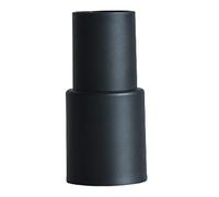 U-K Adaptador de manguera de aspiradora de 32 mm a 35 mm, herramienta de adaptador de puerto de polvo, mano de obra creativa y exquisita, negro, 3,2 x 3,5 cm
