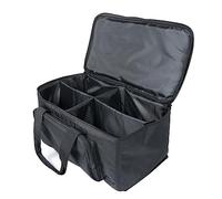 U`King Par LED Bolsa con 4 Separador, 40 * 20 * 23.5cm, Par Plana Bolsa PVC Impermeable Se utiliza para guardar y transportar 4 PCS LED Par