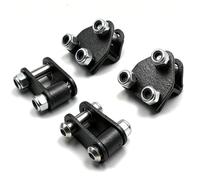 U Lengüeta Elevación Perno para Tamiya para Volvo para Man 1/14 Accesorios | U de metal para orejetas elevación pernos camiones 1/14, refuerzo para montaje suspensión ballesta(Type 2)