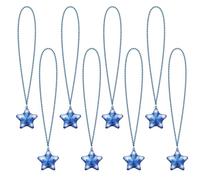 U-MOJOK 8 collares con luces intermitentes que brillan en la oscuridad, suministros de fiesta para bodas, cumpleaños, San Valentín, Mardi Gras, 4 de julio, Halloween, Navidad, Medio, Plástico, Cristal