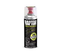 U-POL RAPTOR Revestimiento, Pulverizador 400 ml, negro