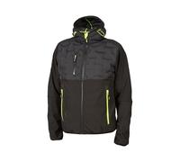 U-Power 94221 Chaqueta Híbrida Hidrofugante Spock, Negro/Amarillo, L