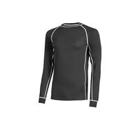 U-Power ALPIN, camiseta clásica ajustada, ropa de trabajo para hombre, cuello redondo, manga corta, cómoda, informal, ropa de verano - Black Carbon M