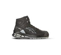 U Power Antinfortunistiche Da Lavoro, Scarpa Bassa, Caleb S ESD S3s Ci Fo Sr, Puntale Antiperforazione Tessile No Metal, Zapatos de Seguridad y contra Incendios Unisex Adulto, Negro y Gris, 48 EU