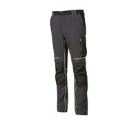 U-POWER Atom - Pantalón (Nylon, Spandex, Talla XL), Color Asphalt Grey Green