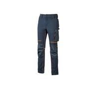 U-Power Atom Slim Fit Pantalón De Trabajo Elástico Repelente Al Agua Azul L
