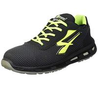 U-Power - Baskets de sécurité Basses Anti Abrasion et hydrofuges Prime - Environnements humides - S3 Ci SRC 44 Noir/Jaune