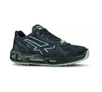 U-Power - Baskets de sécurité basses CARBON CARPET - Environnements humides et chimiques - S3 CI SRC ESD 45 Gris Foncé