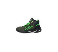 U-Power - Baskets de sécurité hautes Avec renfort Anti-Shock Daryl - Usage général - ESD S3 Ci SRC 43 Gris/Vert
