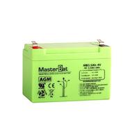 Master U-Power Bateria Plomo AGM 3.5Ah 4V