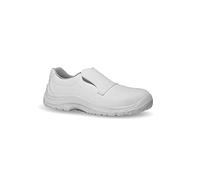 U Power - Chaussures de Cuisine antidérapantes légères Soft - Environnements humides - O2 FO SRC 38 Blanc