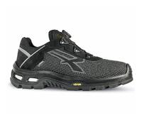 U-Power - Chaussures de sécurité basses anti abrasion SAURON - Environnements exigeants - S3 WR HI HRO SRC CI 44 Noir