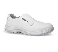 U-Power - Chaussures de sécurité basses hydrofuges REPLY - Environnements humides et chauds - S2 SRC 35 Blanc