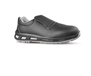 U-Power - Chaussures de sécurité basses sans métal antidérapantes hydrofuges NOIR - Environnements aseptisés - S2 SRC 39 Noir
