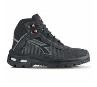 U-Power - Chaussures de sécurité hautes Anti Abrasion Rescue - Environnements exigeants - S3 SRC ESD 42 Noir