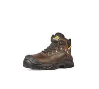 U-Power Botas de seguridad altas LATITUDE UK antideslizantes S3 SRC para entornos húmedos 44 Marrón