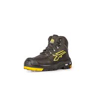 U-Power - Chaussures de sécurité hautes ultra résistantes COSMO - Environnements exigeants - RS S3 WR HI HRO SRC CI 45 Noir / Jaune