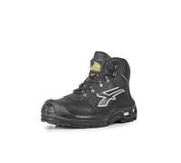 U-Power Botas de seguridad Silver Ultra resistentes S3 SRC CI ESD 41 Negro/Amarillo