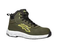 U-POWER DON'T WORRY... BE HAPPY! Kolby Esd S3s CI Hi Hro Fo Sr Zapato de seguridad unisex - Adulto, Verde, 42 EU