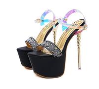 U-POWER DON'T WORRY... BE HAPPY! Linear ESD S3s Ci Fo Sr, Zapato de Seguridad Unisex Adulto, Negro Gris, 38 EU