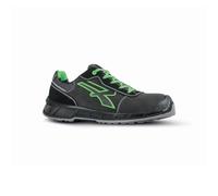 U-POWER DON'T WORRY... BE HAPPY! Scarpe Antinfortunistiche Da Lavoro, Zapatos de Seguridad y contra Incendios Hombre, Gris Plomo Verde Fluo, 47 EU